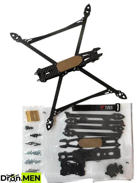 FIBERFORM Mark4 9 дюймів &mdash; карбонова українська рама для FPV/лонгрейндж 10064 фото