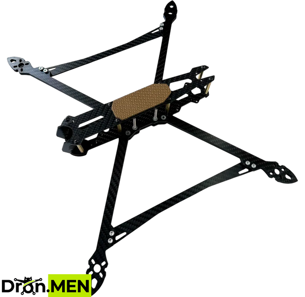 FIBERFORM Mark4 9 дюймів &mdash; карбонова українська рама для FPV/лонгрейндж 10064 фото