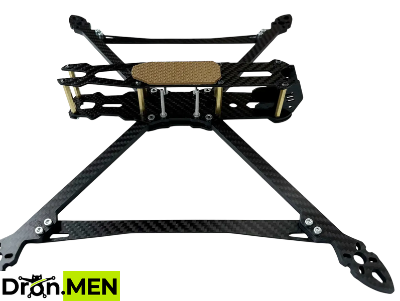 FIBERFORM Mark4 9 дюймів &mdash; карбонова українська рама для FPV/лонгрейндж 10064 фото