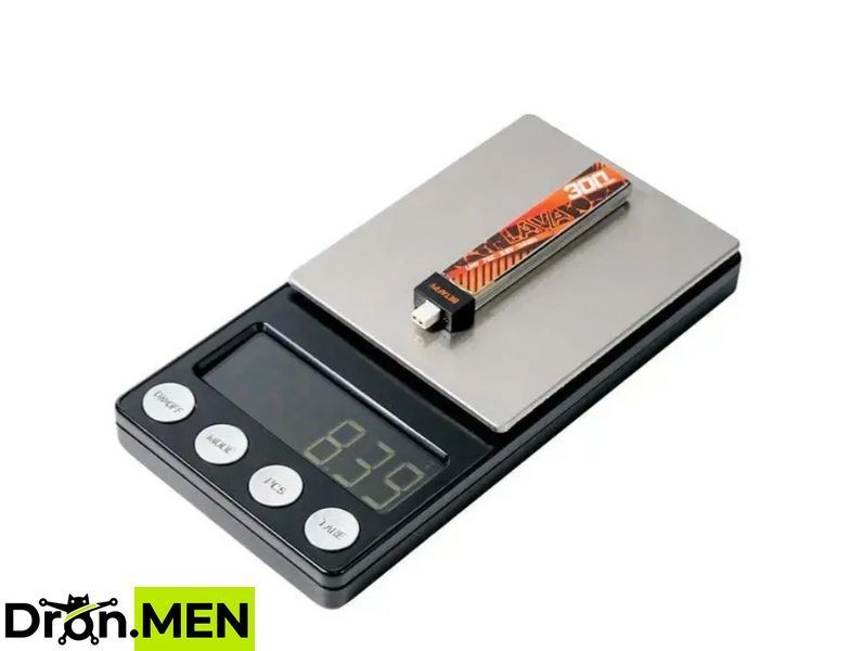 Комплект 5 батарей BetaFPV LAVA 1S 300mAh 75C для whoop (LiHV) 100118 фото