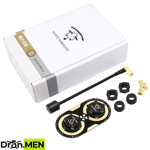 Патч антена спрямованої дії Maple Wireless (потужна, 11dB 5.8G SMA RHCP) 100405 фото