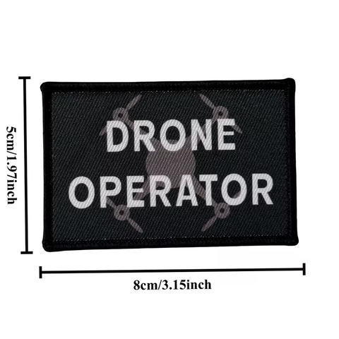 Тактичний патч Velcro &laquo;DRONE OPERATOR&raquo; (вишитий мілітарі-шеврон) 100631 фото