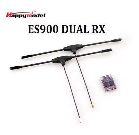 Приймач HappyModel ES900 Dual RX (915MHz / 868MHz, ELRS Diversity) 100536 фото