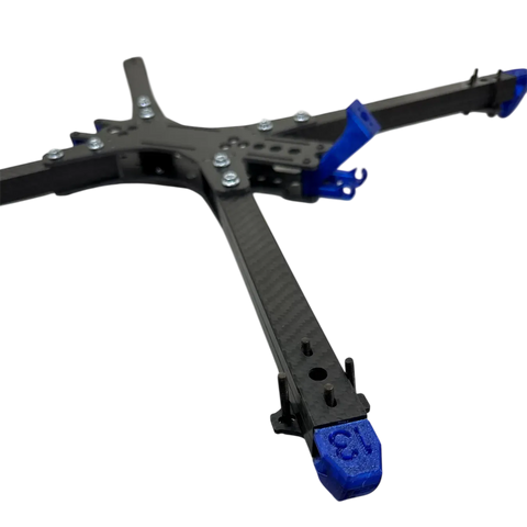 13-дюймова FPV-рама з вуглеволокна від бренду FiberForm 10043 фото