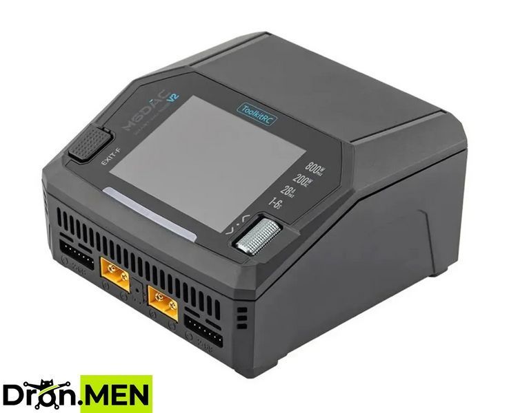 Зарядний пристрій з вбудованим БЖ ToolkitRC M6DAC V2 (1&ndash;6S) 100431 фото
