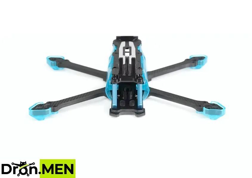 Карбонова FPV-рама Axisflying Manta 5 SE V2 X-конфігурації під 5-дюймові гвинти 10044 фото